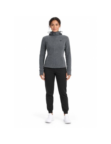 Polar z kapturem rozpinany damski 4f 4fwaw26tflef478-24m