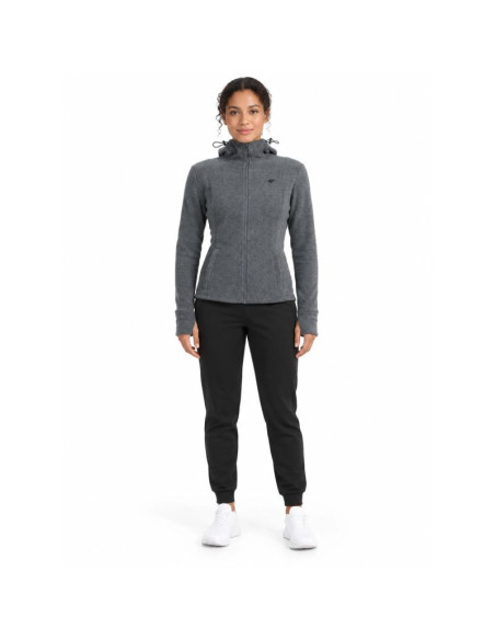 Polar z kapturem rozpinany damski 4f 4fwaw26tflef478-24m
