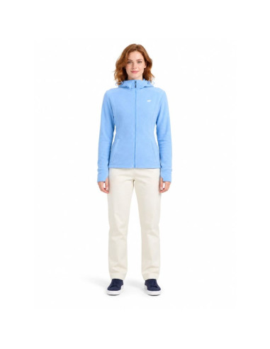 Polar z kapturem rozpinany damski 4f 4fwaw26tflef478-32s
