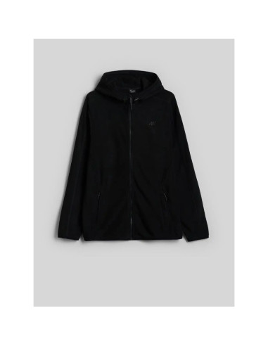 Bluza polarowa z kapturem męska 4f 4fwmm00tflem488-20s