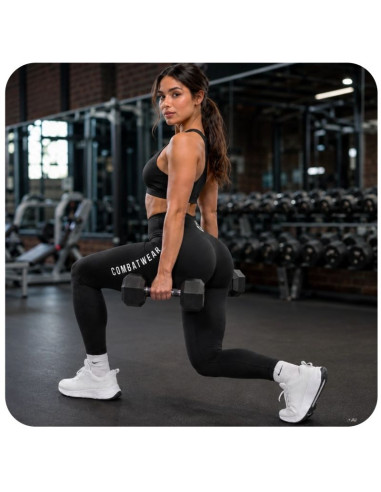 Legginsy damskie długie czarne combatwear | dbx bushido