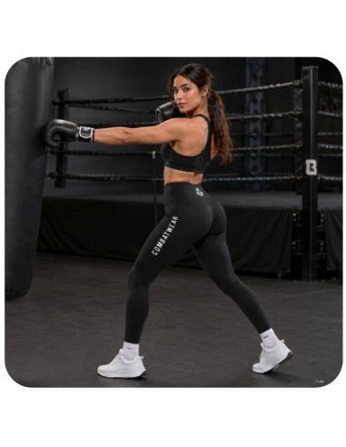 Legginsy damskie długie czarne combatwear | dbx bushido