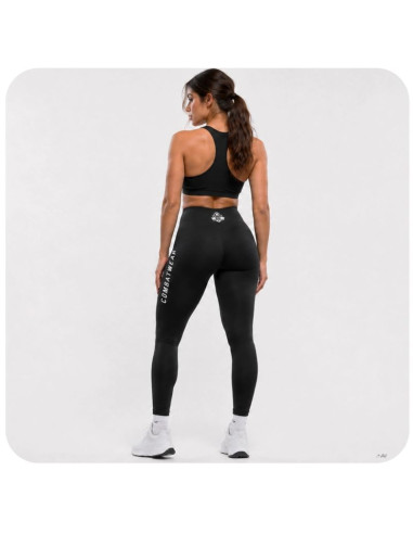 Legginsy damskie długie czarne combatwear | dbx bushido