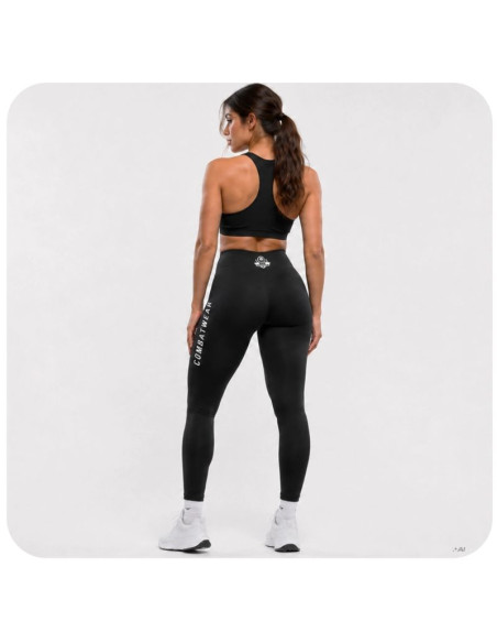 Legginsy damskie długie czarne combatwear | dbx bushido