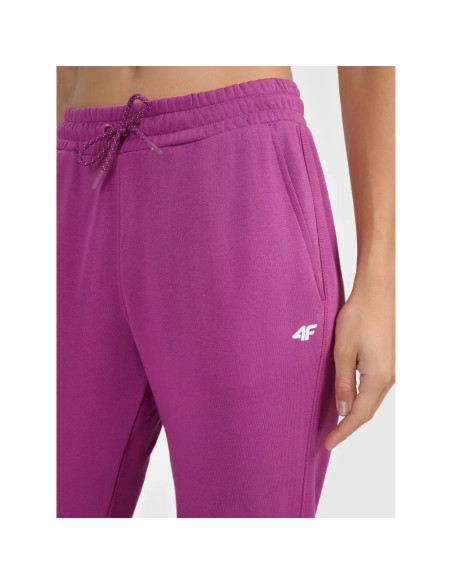 Spodnie dresowe typu jogger damskie 4f 4f 4fwaw26ttrof1754-54s