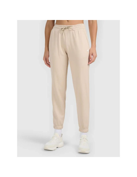 Spodnie dresowe typu jogger damskie 4f 4fwaw26ttrof1754-83s