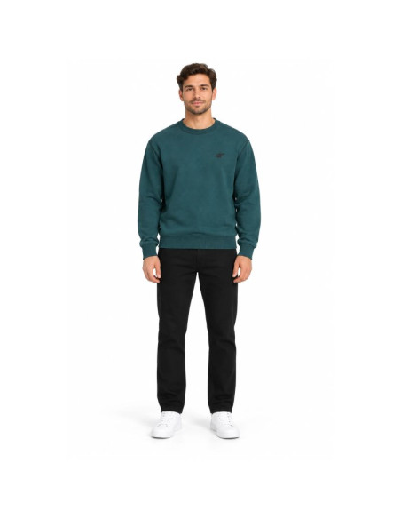 Bluza z okrągłym dekoltem nierozpinana męska 4f 4fwaw26tswsm2736-46s