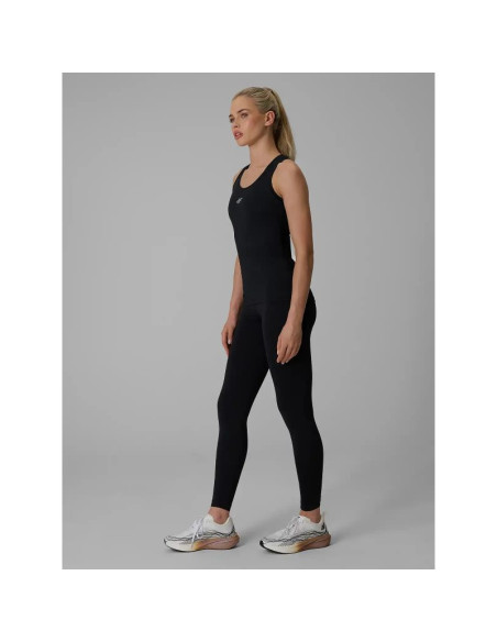 Legginsy z wysokim stanem i wykończeniem szybkoschnącym damskie 4f 4fwaw26tftif487-20s