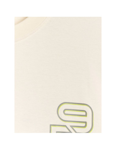 T-shirt oversize z nadrukiem męski 4f 4fraw25ttshm3220-11s