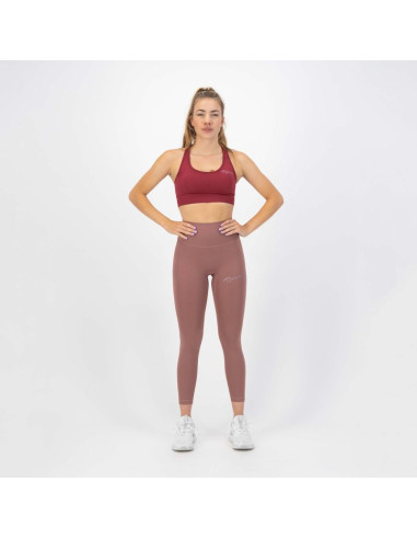 Rogelli legginsy damskie felicity brudny róż l