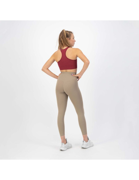 Rogelli legginsy damskie felicity beżowe l