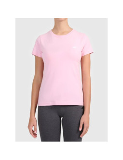 T-shirt slim bawełniany damski 4f 4fwaw26ttshf3500-56s