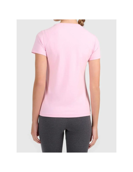 T-shirt slim bawełniany damski 4f 4fwaw26ttshf3500-56s