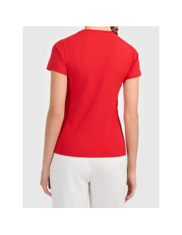 T-shirt slim bawełniany damski 4f 4fwaw26ttshf3500-62s 2