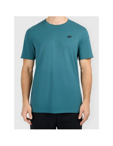 T-shirt z nadrukiem męski 4f 4fwaw26ttshm3578-46s