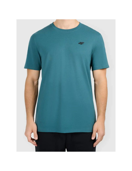 T-shirt z nadrukiem męski 4f 4fwaw26ttshm3578-46s