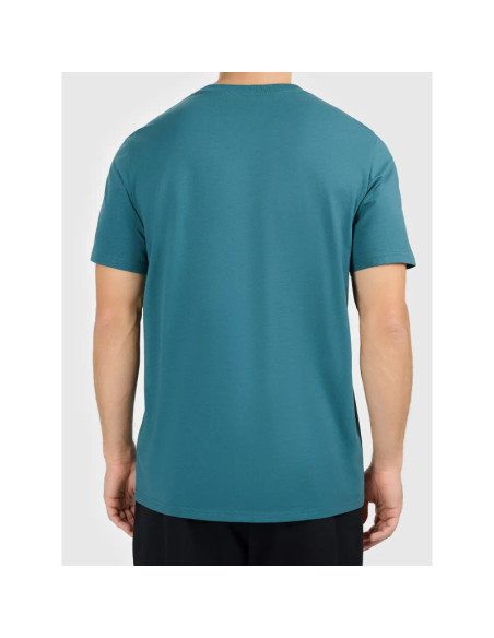 T-shirt z nadrukiem męski 4f 4fwaw26ttshm3578-46s