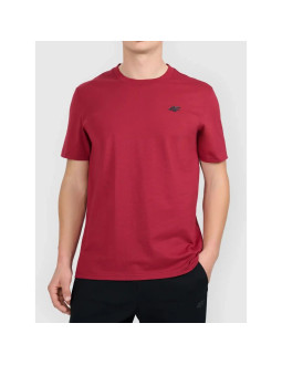 T-shirt z nadrukiem męski 4f 4fwaw26ttshm3578-61s