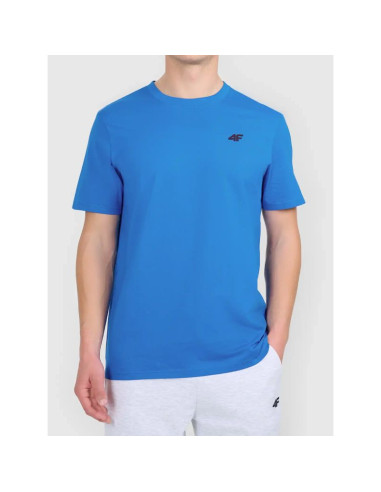 T-shirt z nadrukiem męski 4f 4fwaw26ttshm3578-33s