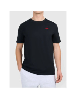 T-shirt z nadrukiem męski 4f 4fwaw26ttshm3578-020s