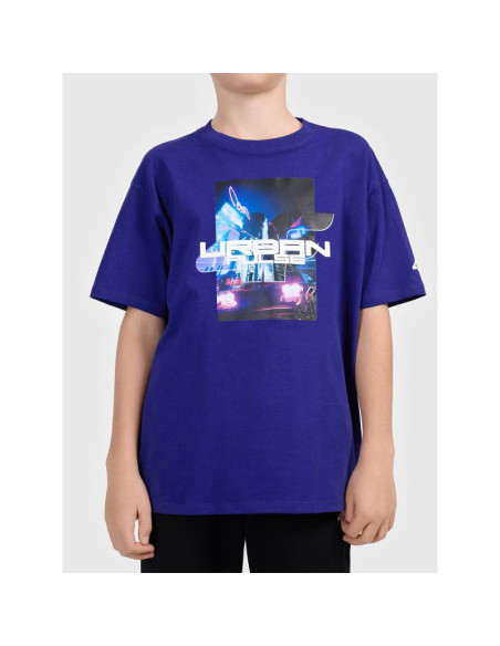 T-shirt z nadrukiem chłopięcy 4f 4fjwaw26ttshm3516-36s
