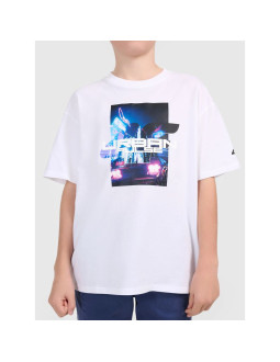 T-shirt z nadrukiem chłopięcy 4f 4fjwaw26ttshm3516-10s