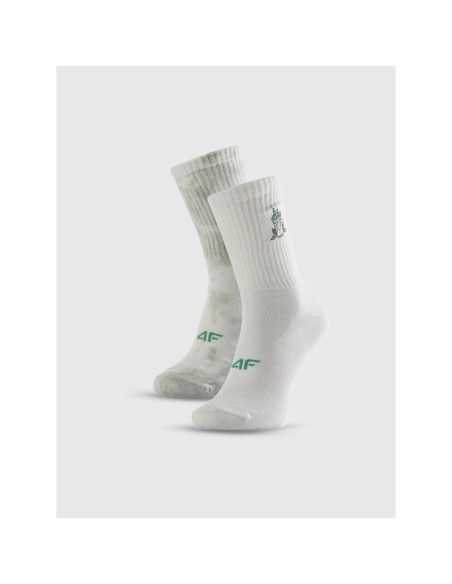Skarpetki długie (2-pack) damskie 4f 4frss26usocf657-42s