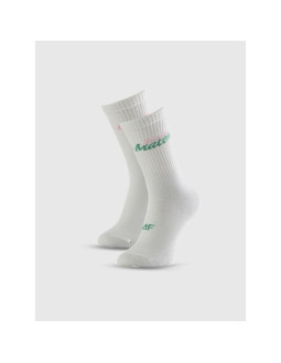 Skarpetki długie (2-pack) damskie 4f 4frss26usocf657-90s