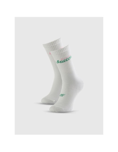 Skarpetki długie (2-pack) damskie 4f 4frss26usocf657-90s
