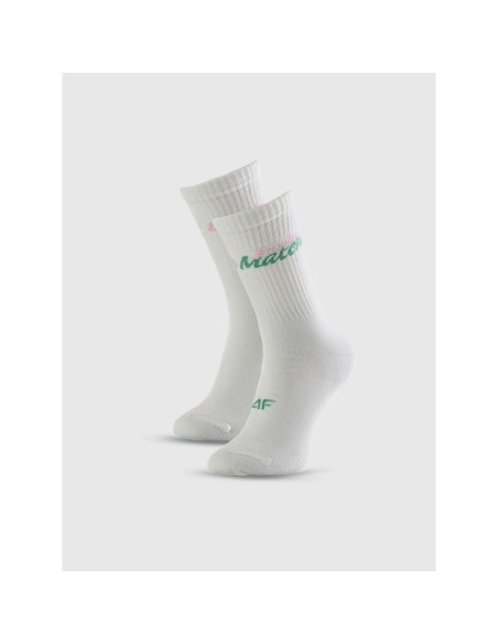 Skarpetki długie (2-pack) damskie 4f 4frss26usocf657-90s