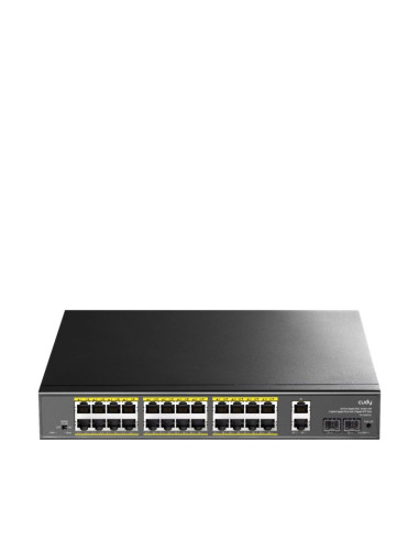 Switch cudy gs1026ps2 niezarządzany gigabit ethernet (10/100/1000) obsługa poe czarny