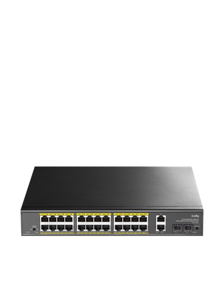 Switch cudy gs1026ps2 niezarządzany gigabit ethernet (10/100/1000) obsługa poe czarny