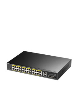 Switch cudy gs1026ps2 niezarządzany gigabit ethernet (10/100/1000) obsługa poe czarny 2