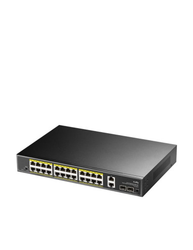 Switch cudy gs1026ps2 niezarządzany gigabit ethernet (10/100/1000) obsługa poe czarny