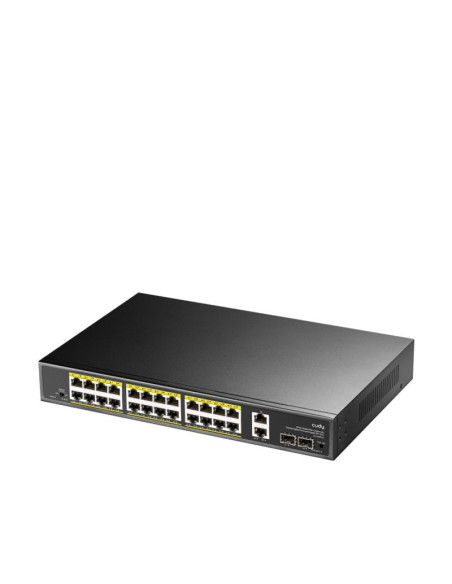 Switch cudy gs1026ps2 niezarządzany gigabit ethernet (10/100/1000) obsługa poe czarny