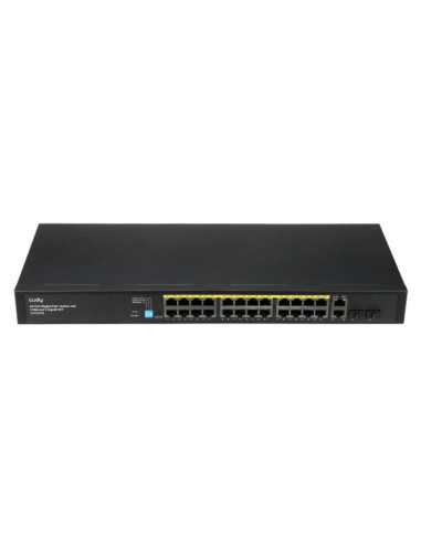 Switch cudy gs1026ps2 niezarządzany gigabit ethernet (10/100/1000) obsługa poe czarny