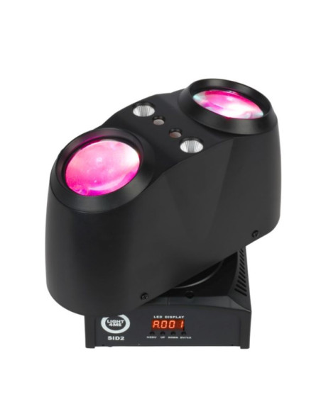 Light4me sid2 - multiefekt świetlny led 4w1 efekt beam/laser/stroboskop