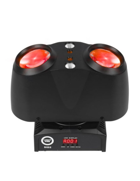 Light4me sid2 - multiefekt świetlny led 4w1 efekt beam/laser/stroboskop