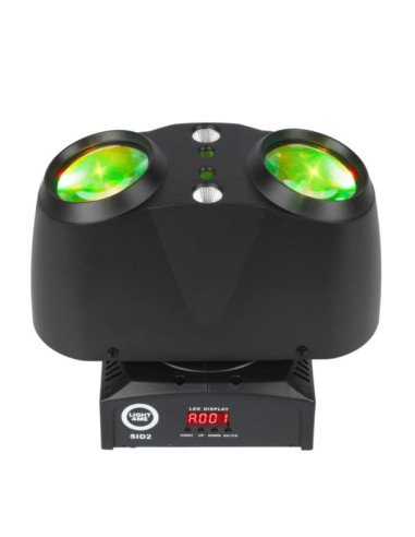 Light4me sid2 - multiefekt świetlny led 4w1 efekt beam/laser/stroboskop