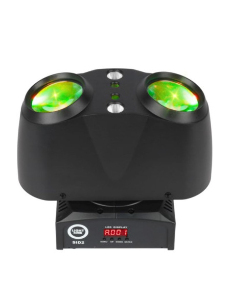 Light4me sid2 - multiefekt świetlny led 4w1 efekt beam/laser/stroboskop