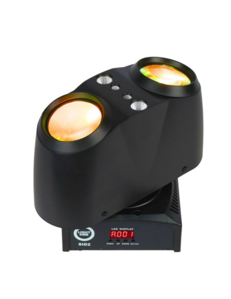 Light4me sid2 - multiefekt świetlny led 4w1 efekt beam/laser/stroboskop