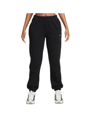 Spodnie damskie nike studio fleece czarne im8076 001
