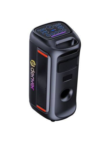 Denver bps-370 głośnik imprezowy czarny 100 w