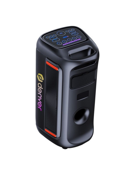 Denver bps-370 głośnik imprezowy czarny 100 w
