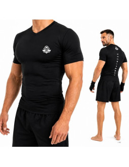 Koszulka kompresyjna męska czarna combatwear | dbx bushido