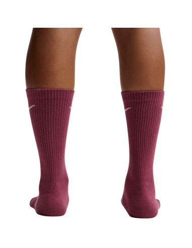 Skarpety nike everyday elevated 6 par beżowe, bordowe, różowe hq8021 910