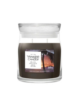 Świeca średnia black coconut yankee