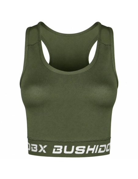 Top krótki damski army green combatwear | dbx bushido