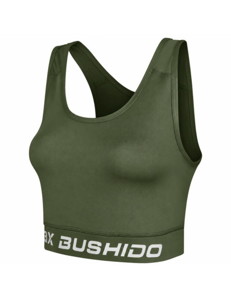 Top krótki damski army green combatwear | dbx bushido