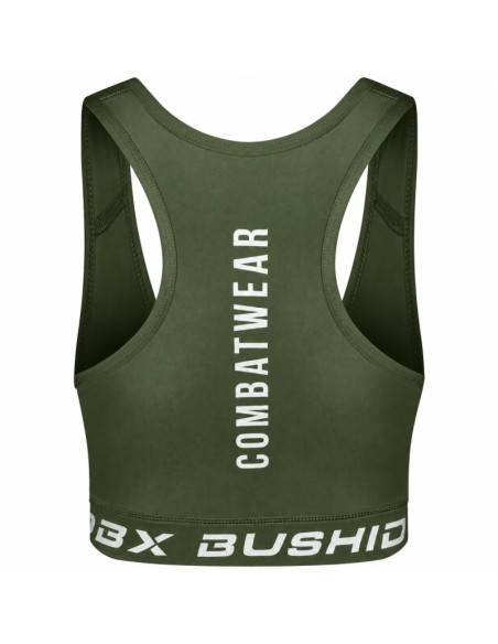 Top krótki damski army green combatwear | dbx bushido